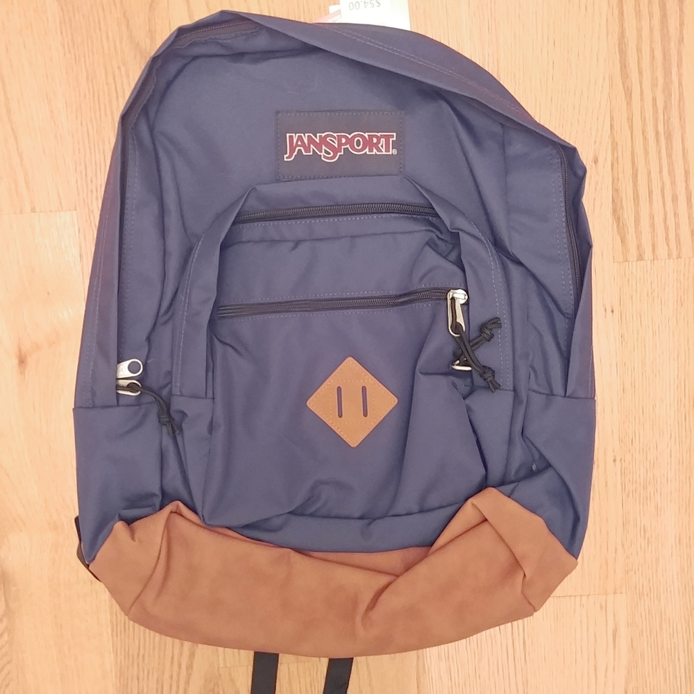 Blue Jansport Backpack